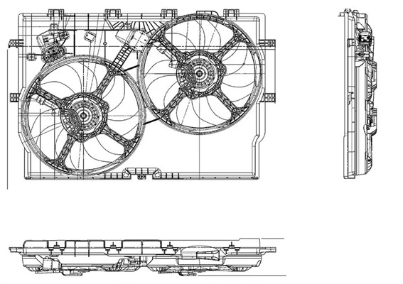 Fan, engine cooling